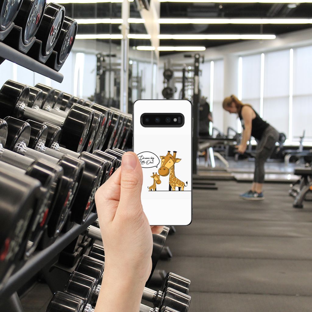 Samsung Galaxy S10 Bumper Hoesje Giraffe B2C Telecom