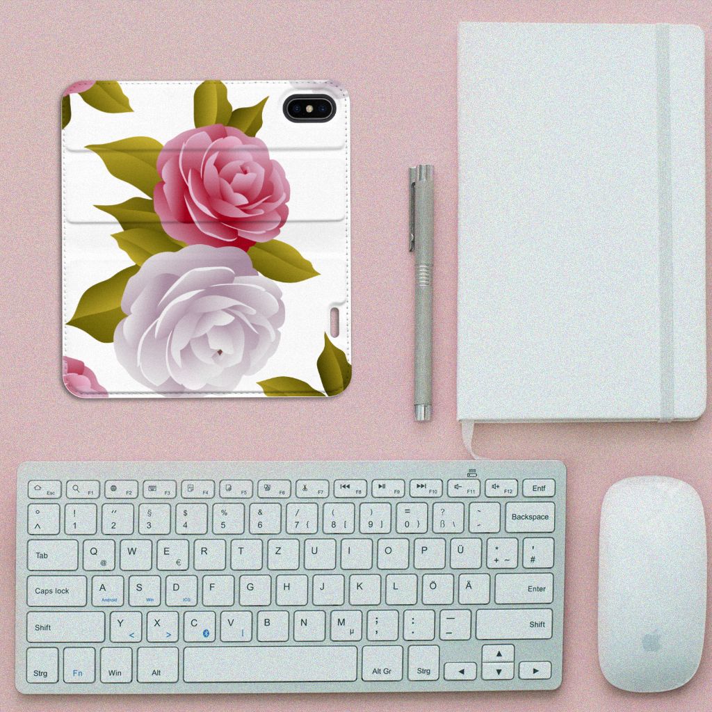 Apple iPhone X | Xs Smart Cover Roses