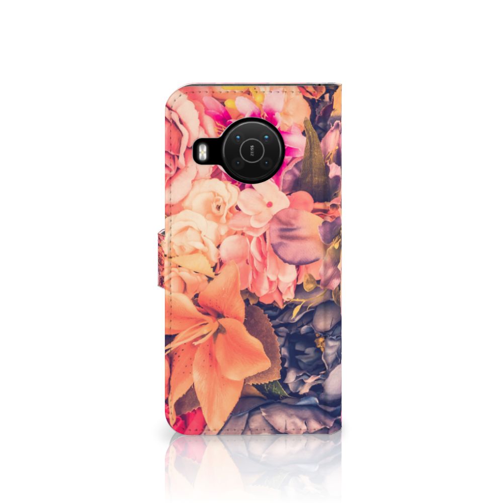 Nokia X10 | Nokia X20 Hoesje Bosje Bloemen