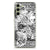 Silicone Back Case Samsung Galaxy S21FE Skulls Angel