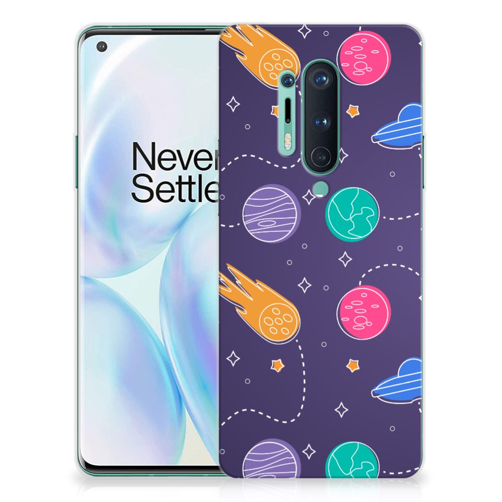 OnePlus 8 Pro Silicone Back Cover Space