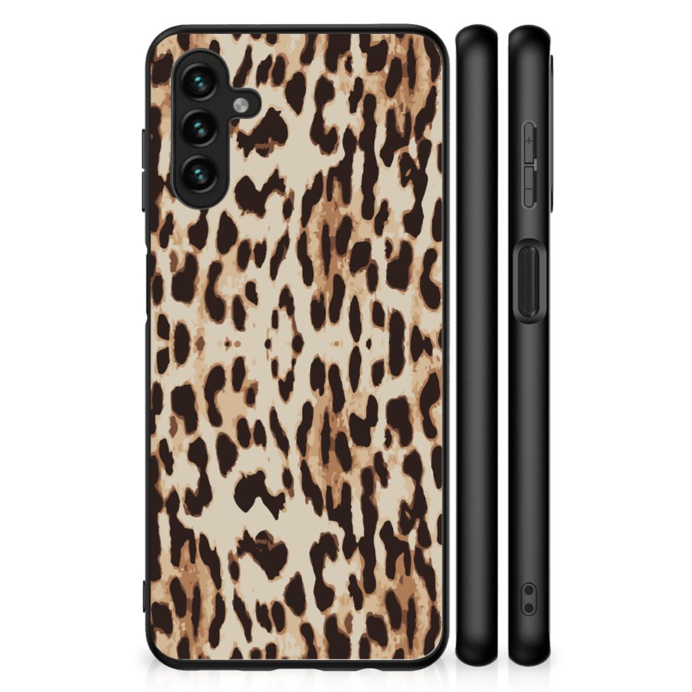 Samsung Galaxy A13 5G | A04s Dierenprint Telefoonhoesje Leopard