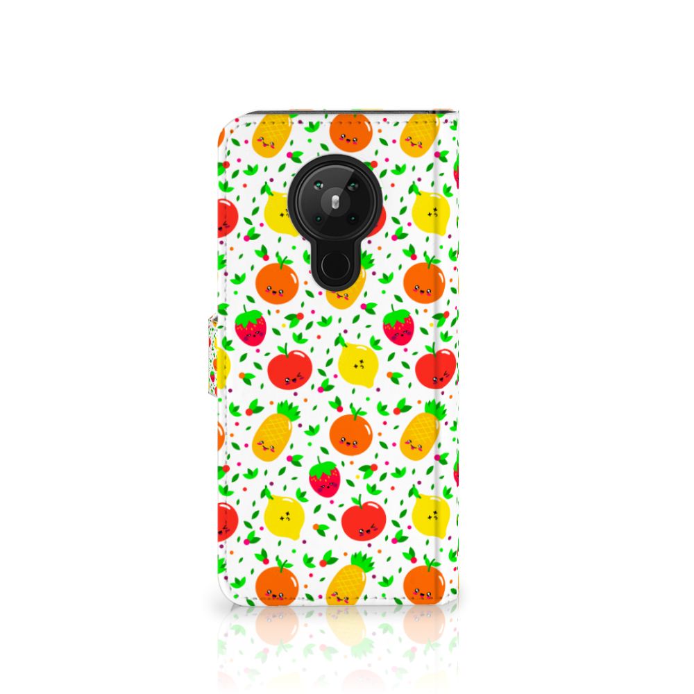 Nokia 5.3 Book Cover Fruits