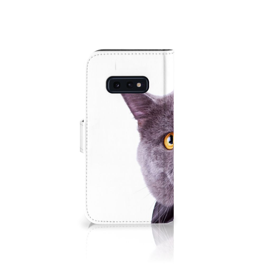 Samsung Galaxy S10e Telefoonhoesje met Pasjes Kat