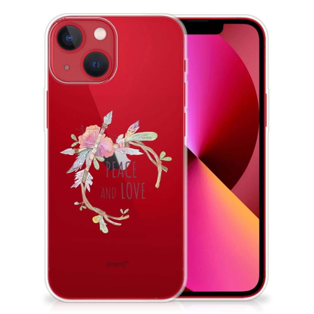 Apple iPhone 13 Telefoonhoesje met Naam Boho Text B2C Telecom