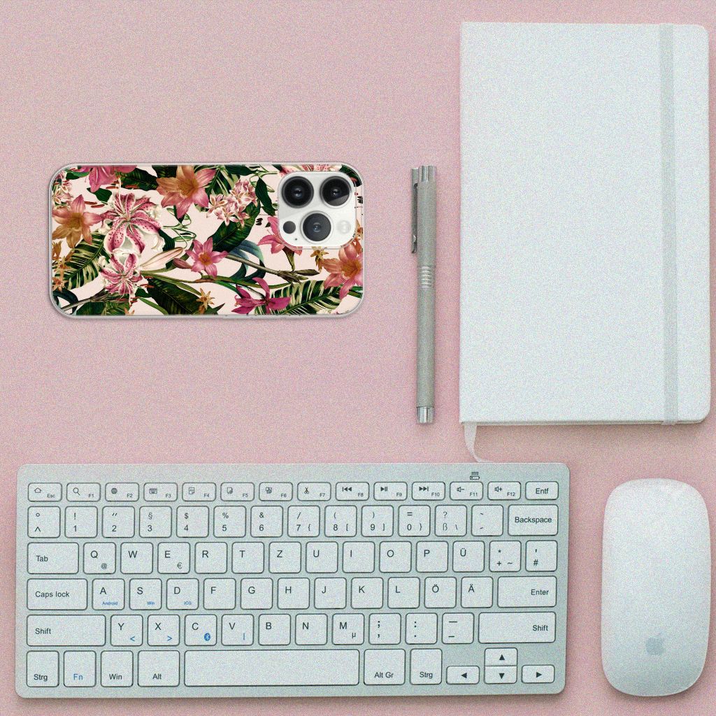 iPhone 13 Pro Max TPU Case Flowers B2C Telecom