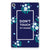 Lenovo Tab M10 Plus (3e generatie) Print Case Flowers Blue DTMP - B2C Telecom