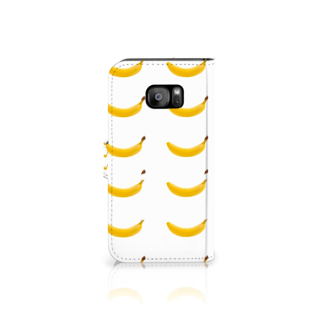 Samsung Galaxy S7 Edge Book Cover Banana