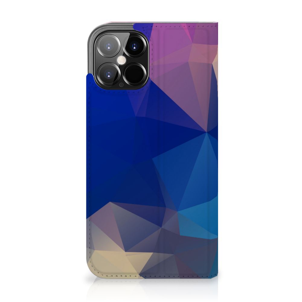 iPhone 12 Pro Max Stand Case Polygon Dark - B2C Telecom