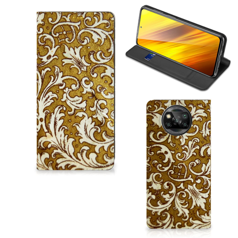 Telefoon Hoesje Xiaomi Poco X3 Pro | Poco X3 Barok Goud - B2C Telecom