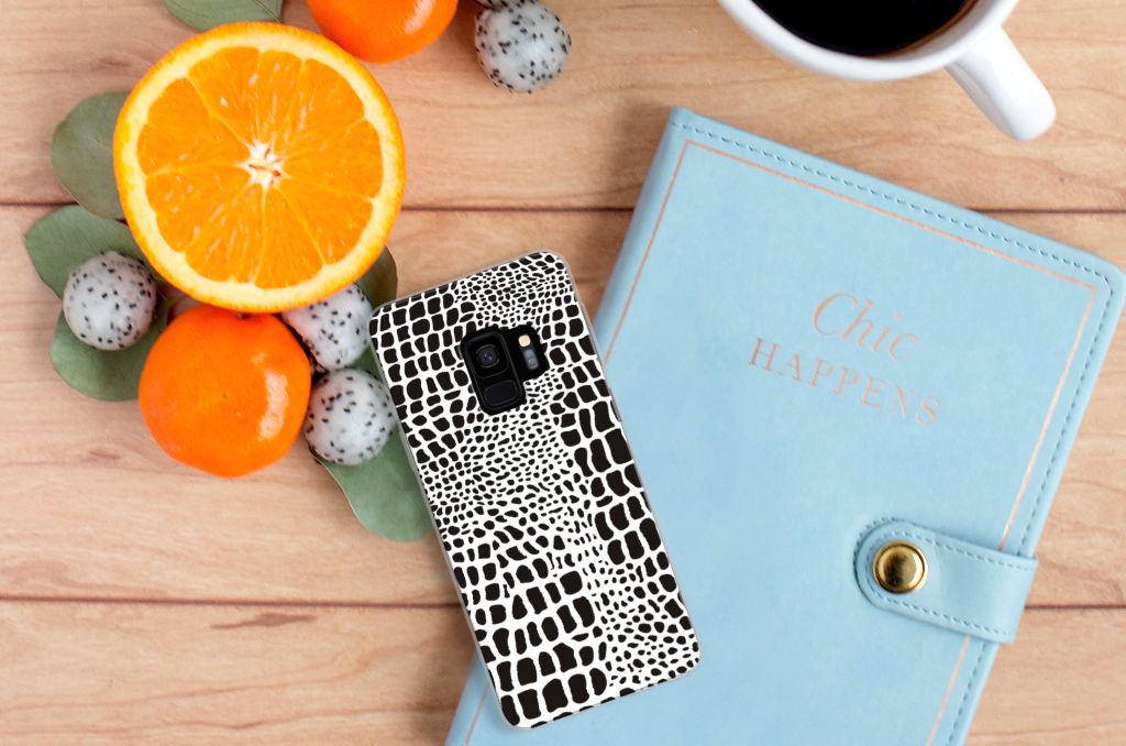 Samsung Galaxy S9 TPU Hoesje Slangenprint