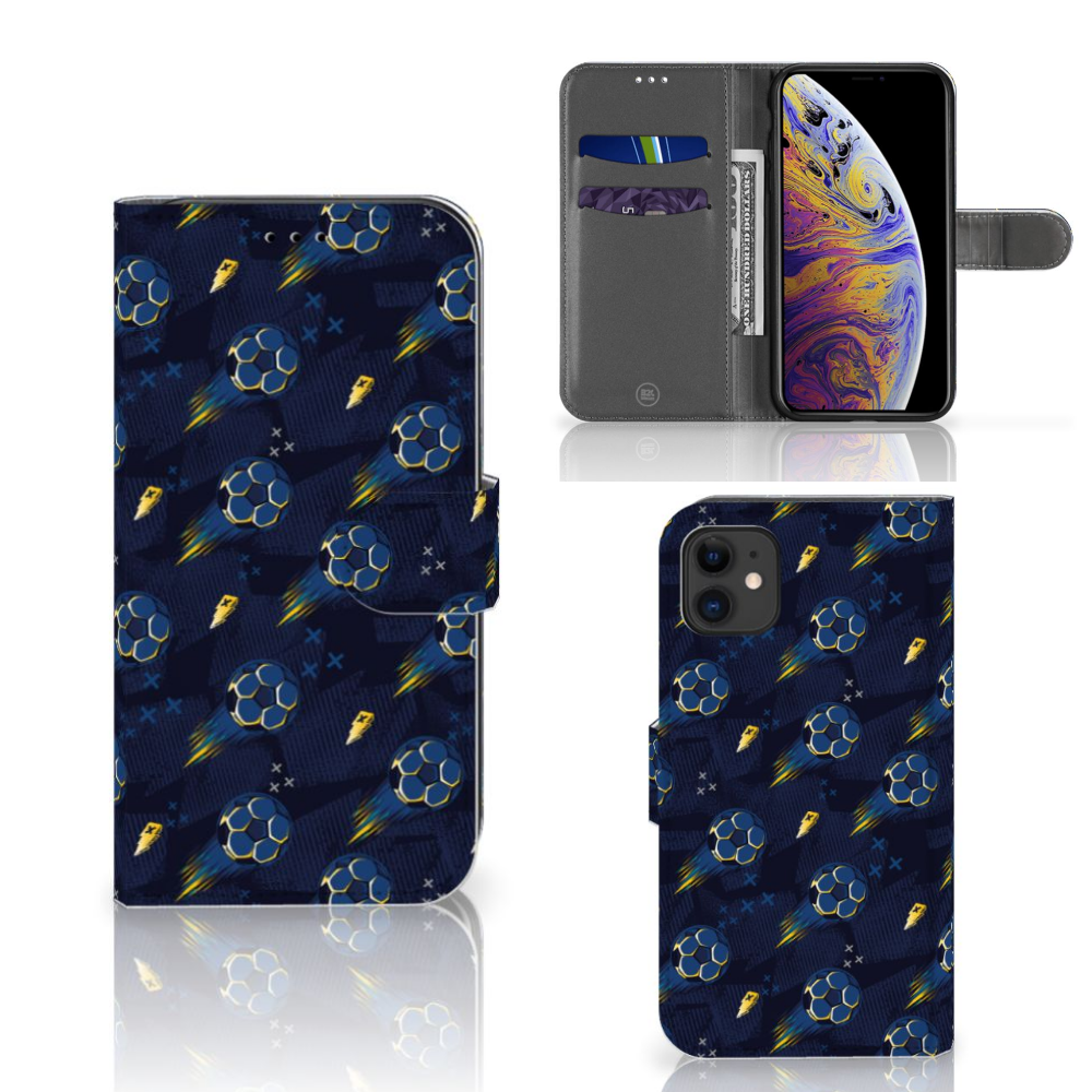 Telefoon Hoesje voor Apple iPhone 11 Voetbal met bal-patroon, perfect voor voetbalfans ⚽