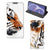 Bookcase OPPO A73 5G Watercolor Tiger