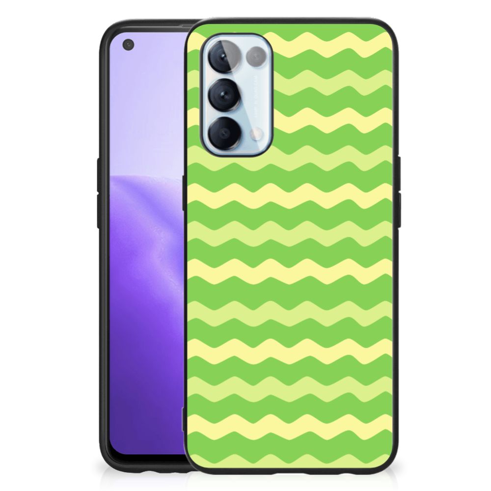 OPPO Reno5 5G | Find X3 Lite Back Case Waves Green