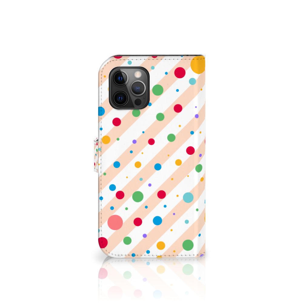 Apple iPhone 12 Pro Max Telefoon Hoesje Dots