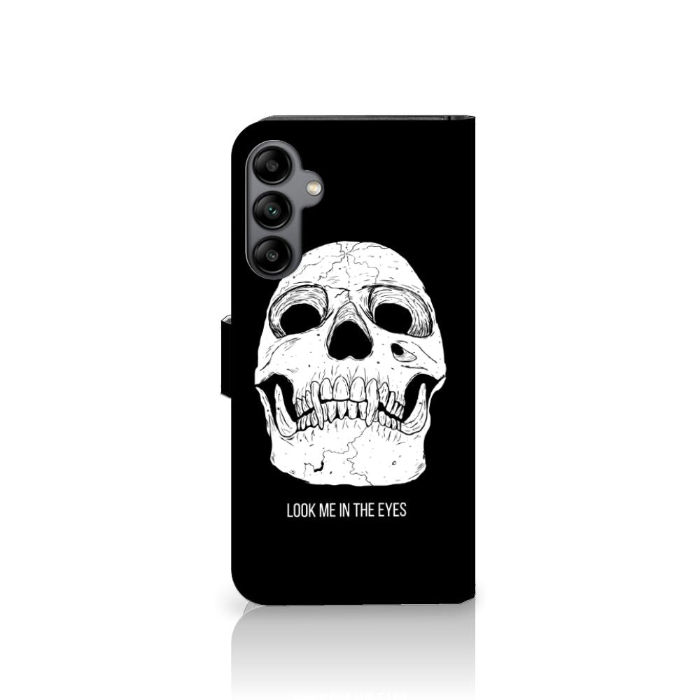 Telefoonhoesje met Naam Samsung Galaxy A34 Skull Eyes