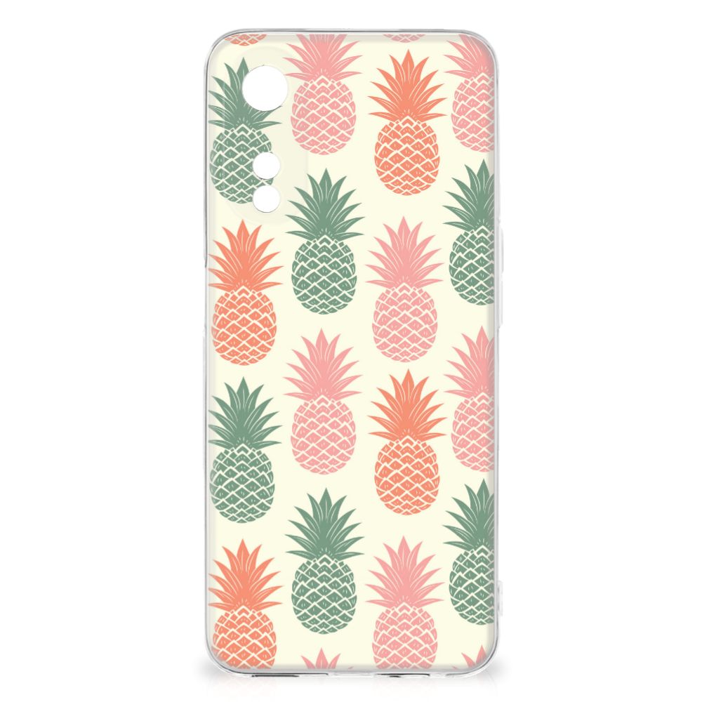 OPPO A78 5G | A58 5G Siliconen Case Ananas