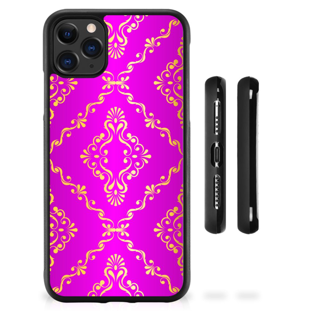 Hoesje TPU Apple iPhone 11 Pro Max Barok Roze B2C Telecom