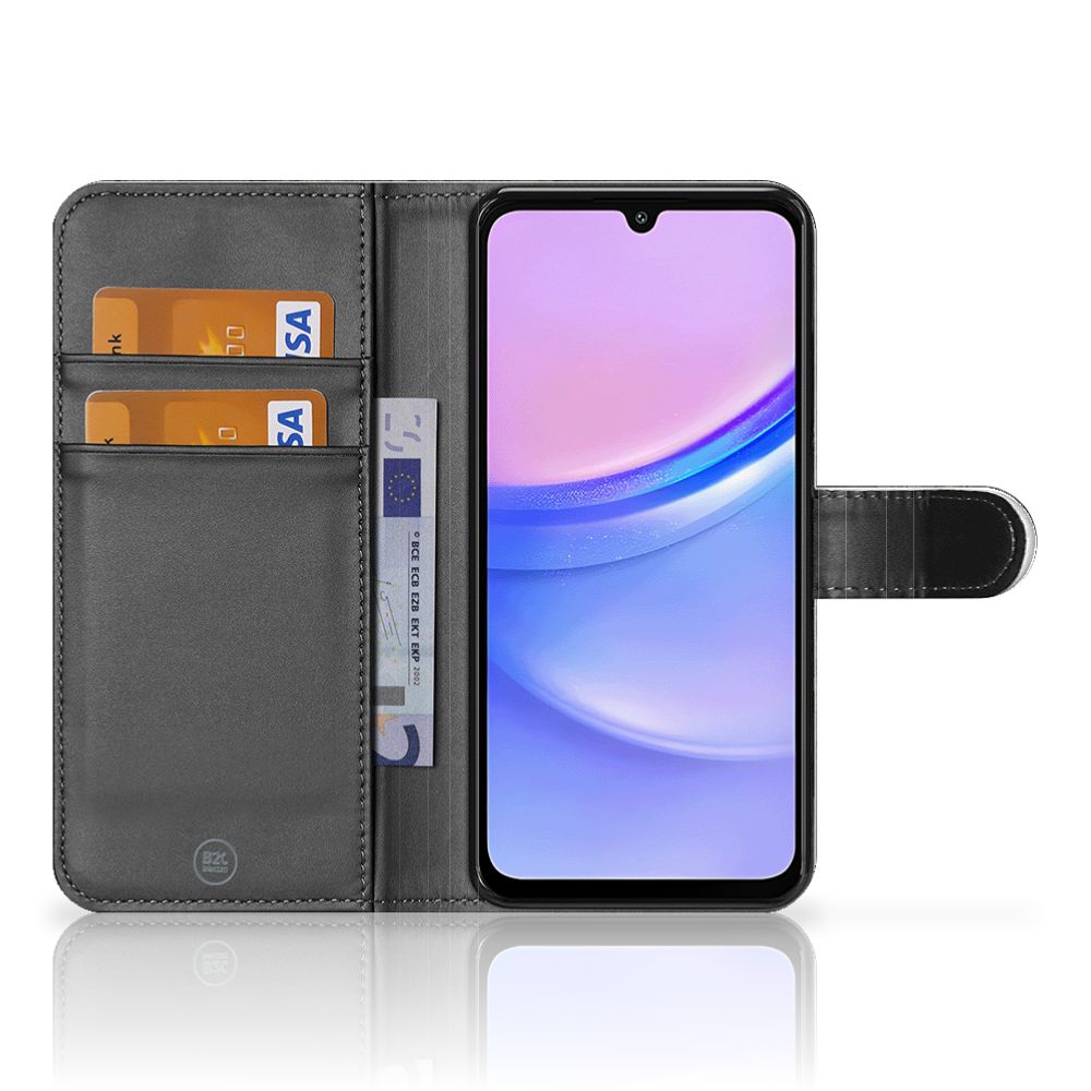 Samsung Galaxy A15 Book Style Case Steigerhout