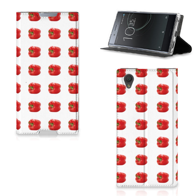 Sony Xperia L1 Flip Style Cover Paprika Red