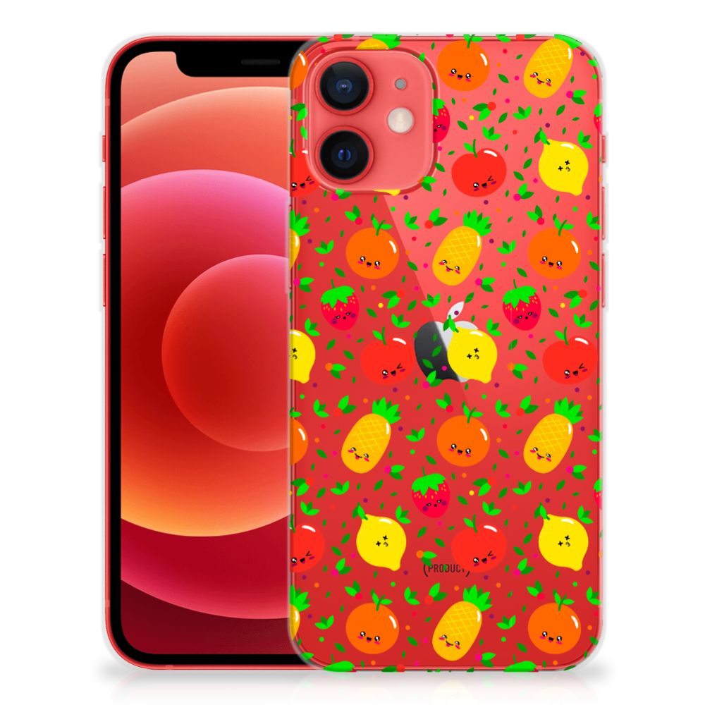 iPhone 12 Mini Siliconen Case Fruits B2C Telecom