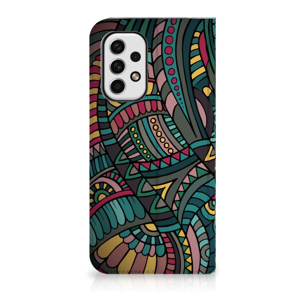 Samsung Galaxy A23 Hoesje met Magneet Aztec - B2C Telecom