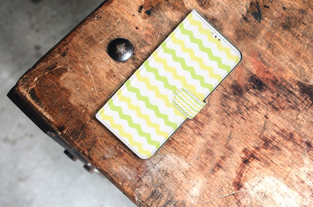 Nokia 5.3 Telefoon Hoesje Waves Yellow