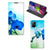 Samsung Galaxy M51 Smart Cover Orchidee Blauw - Cadeau voor je Moeder