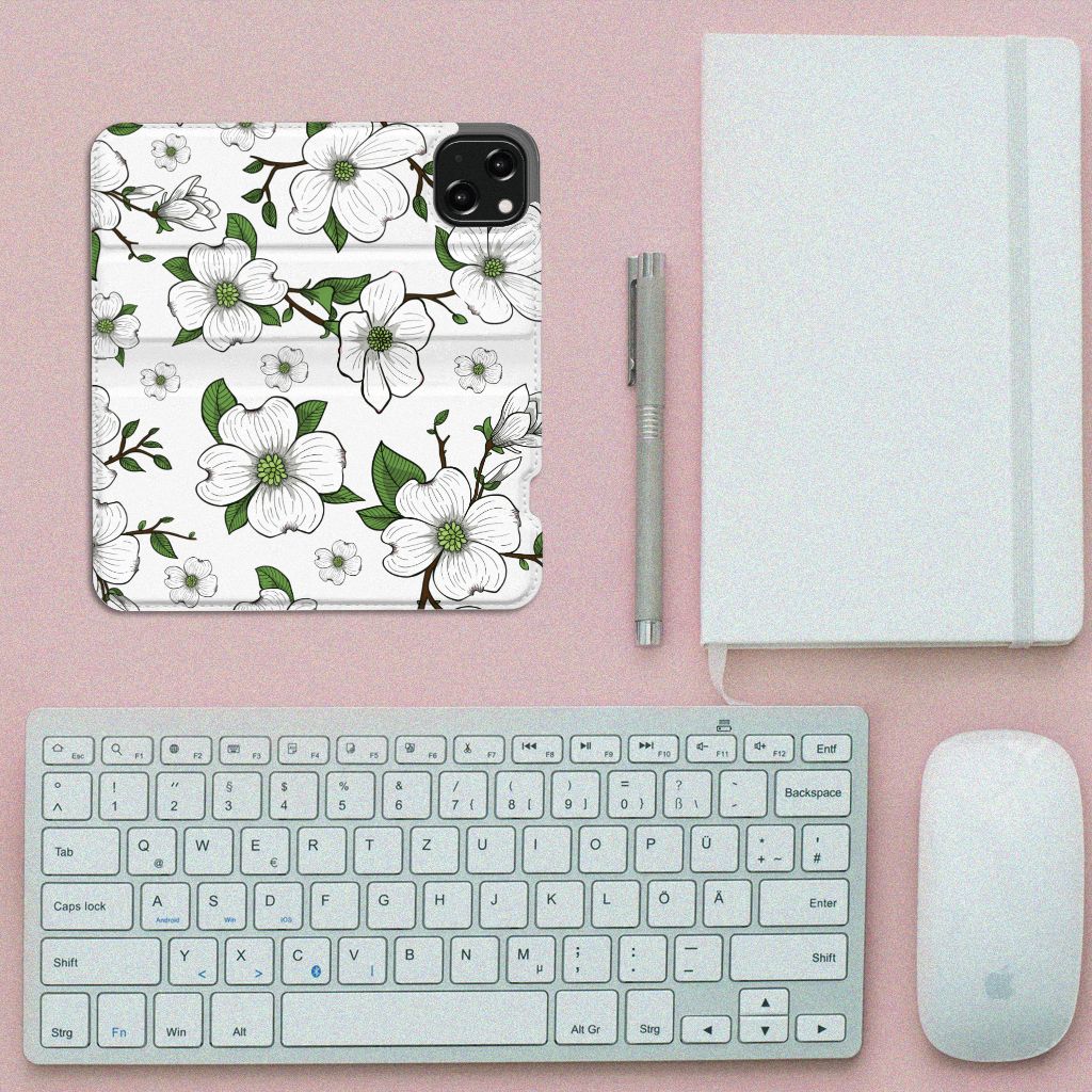 iPhone 13 Smart Cover Dogwood Flowers