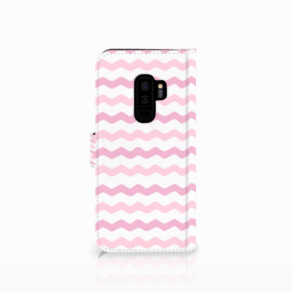 Samsung Galaxy S9 Plus Telefoon Hoesje Waves Roze