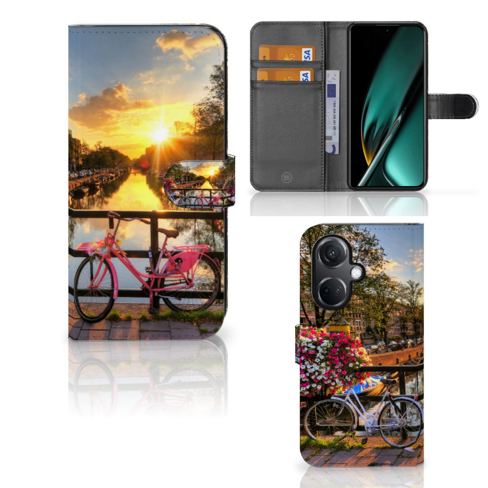 OnePlus Nord CE 3 Flip Cover Amsterdamse Grachten