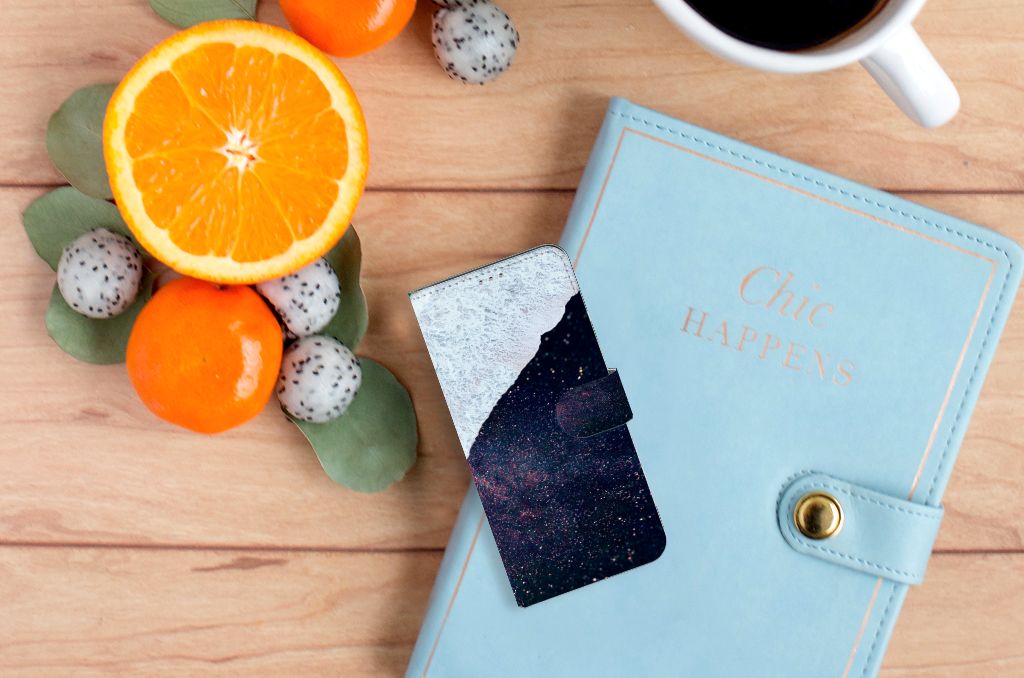 Motorola Moto G60 Book Case Sea in Space