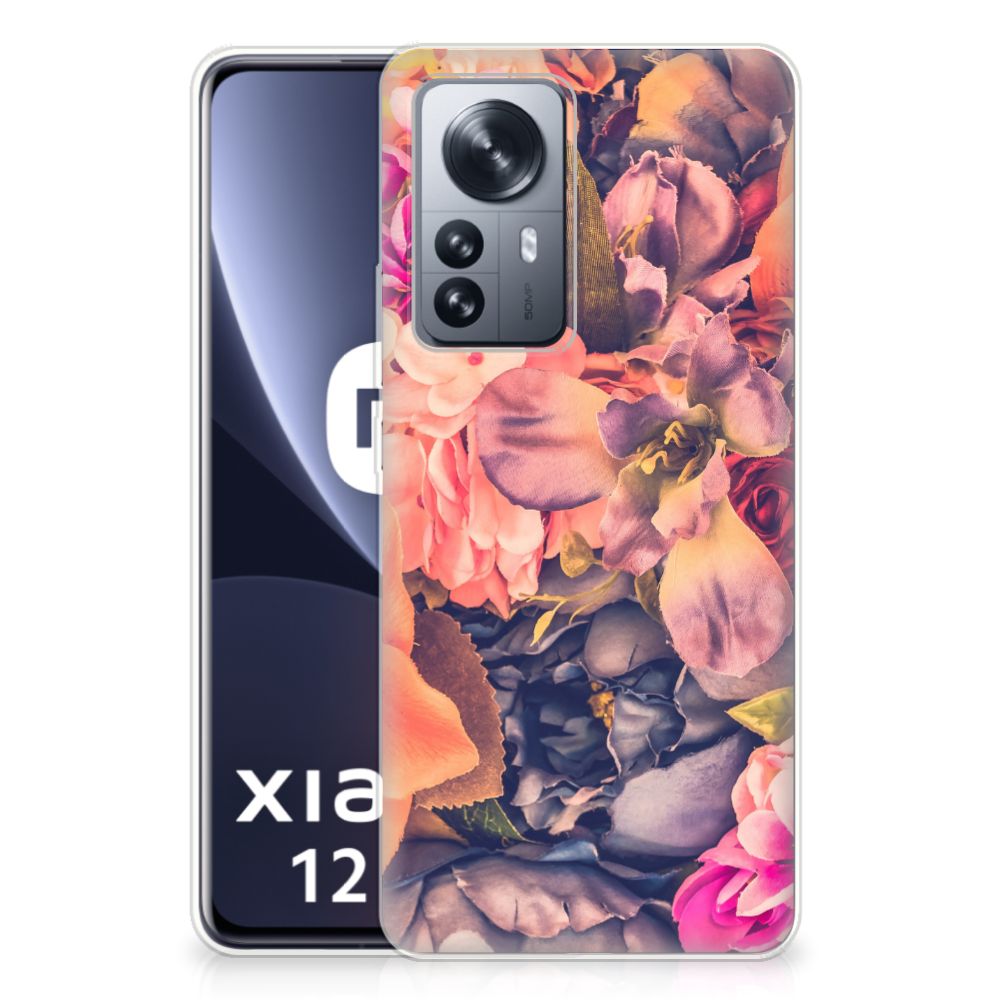 Xiaomi 12 Pro TPU Case Bosje Bloemen