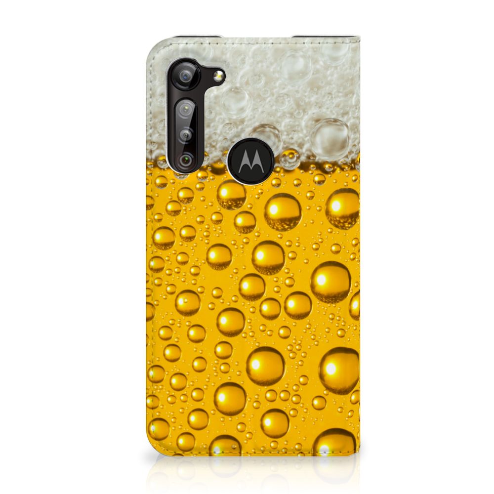 Motorola Moto G8 Power Flip Style Cover Bier - B2C Telecom