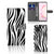 Samsung Note 10 Lite Telefoonhoesje met Pasjes Zebra