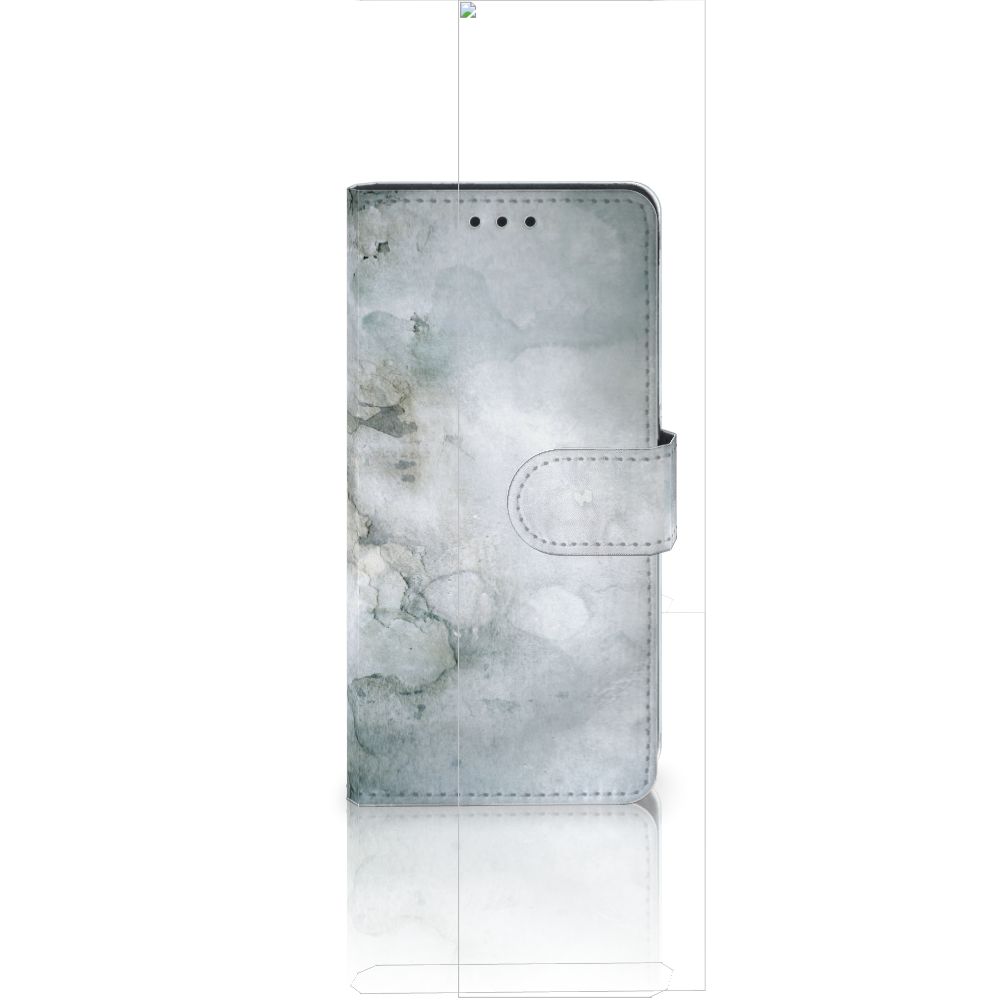 Hoesje Huawei Ascend P8 Lite Painting Grey