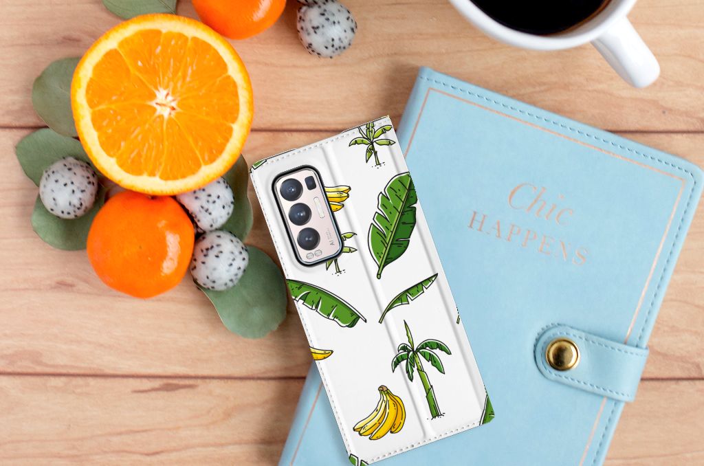 OPPO Find X3 Neo Smart Cover Banana Tree - B2C Telecom