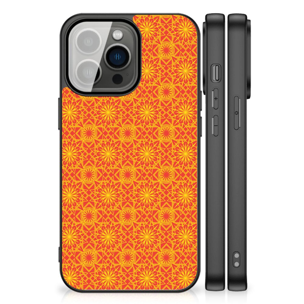 iPhone 13 Pro Back Case Batik Oranje B2C Telecom
