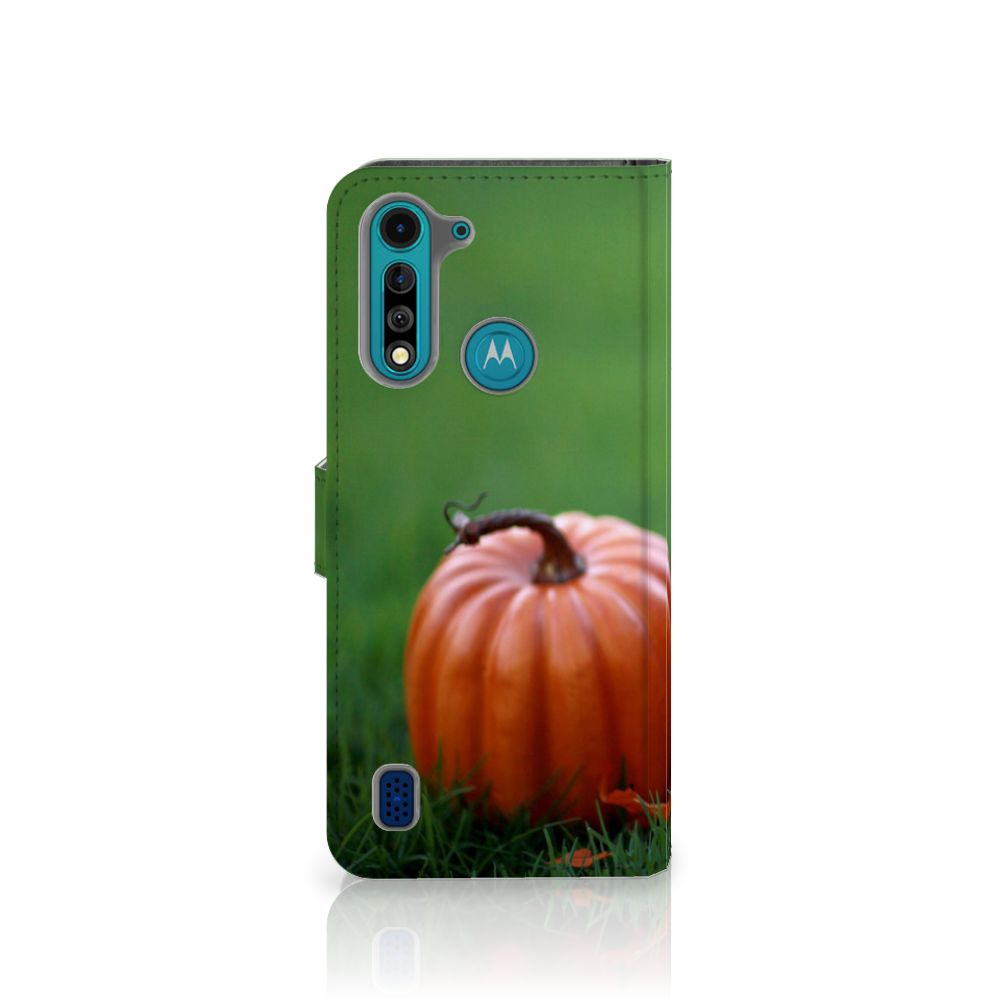 Motorola G8 Power Lite Telefoonhoesje met Pasjes Kitten