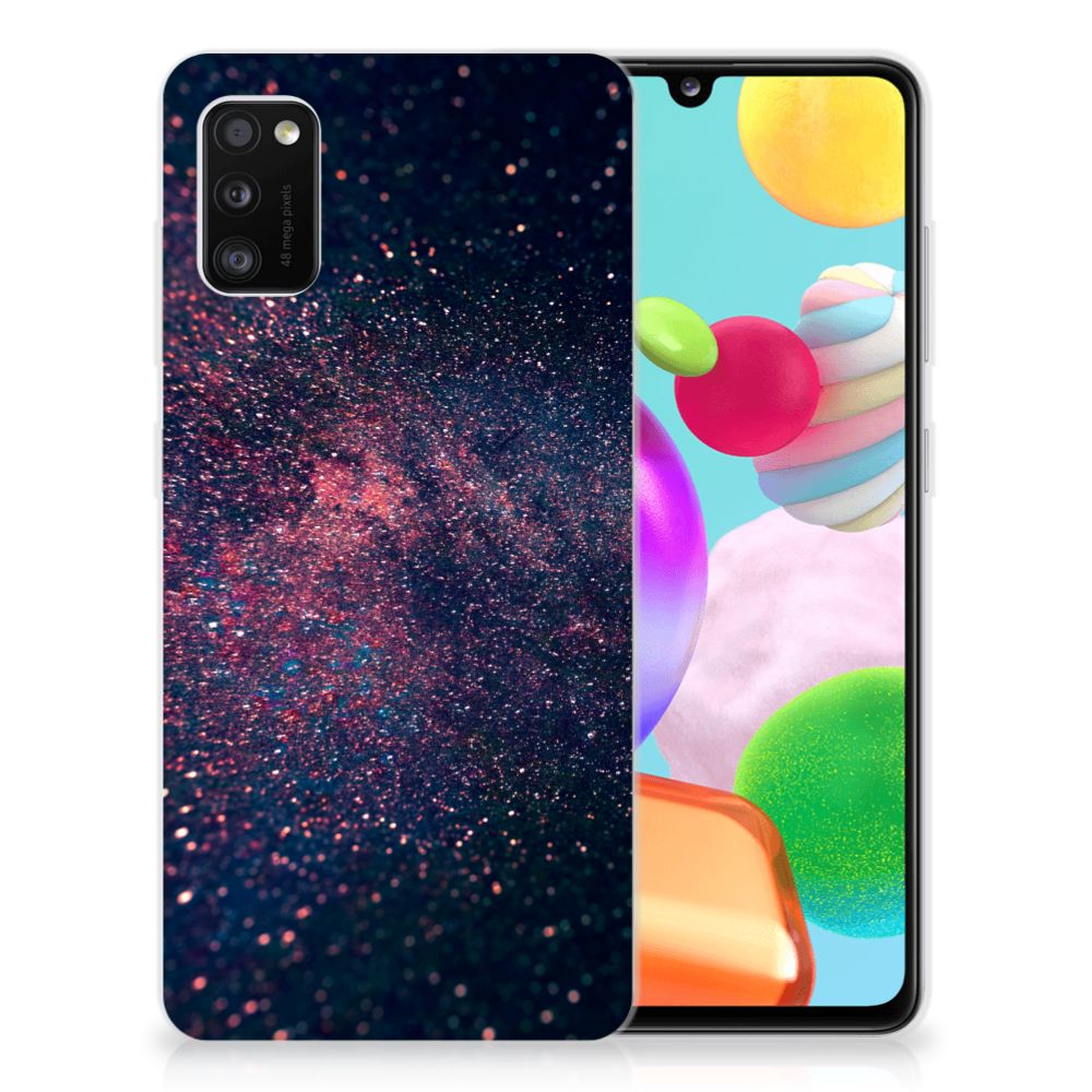 Samsung Galaxy A41 TPU Hoesje Stars