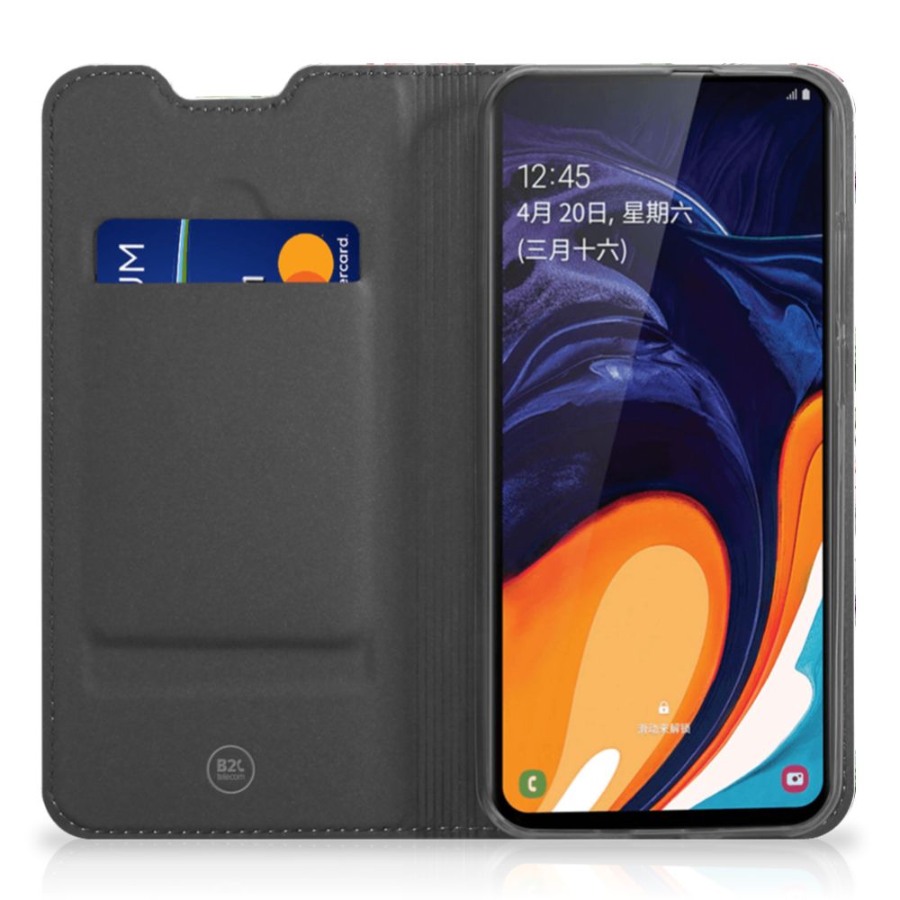 Samsung Galaxy A60 Hoesje maken Flamingo Palms