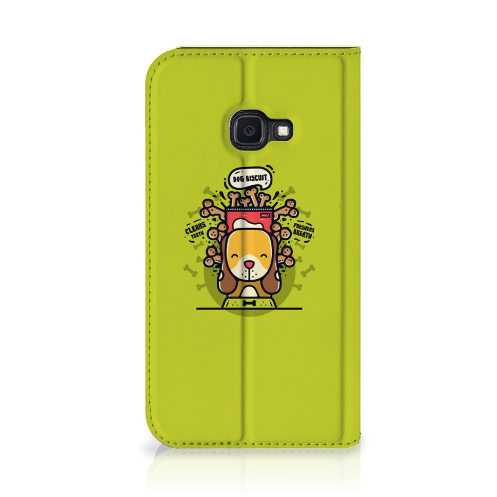 Samsung Galaxy Xcover 4s Magnet Case Doggy Biscuit