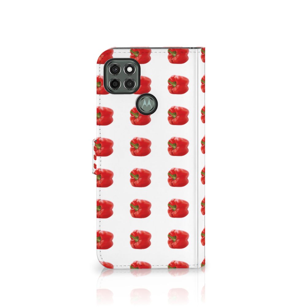 Motorola Moto G9 Power Book Cover Paprika Red