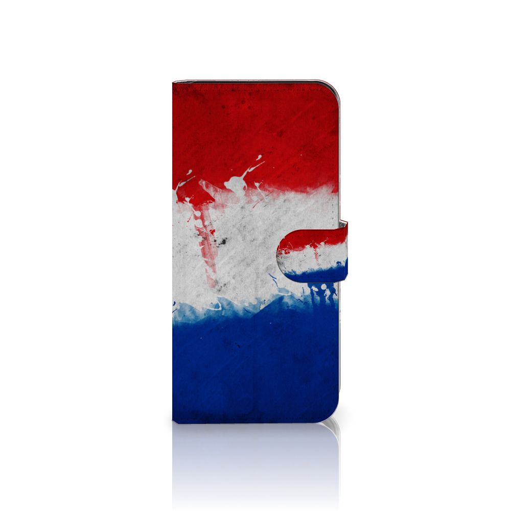 Samsung Galaxy A36 Bookstyle Case Nederland met artistiek design van de Nederlandse vlag