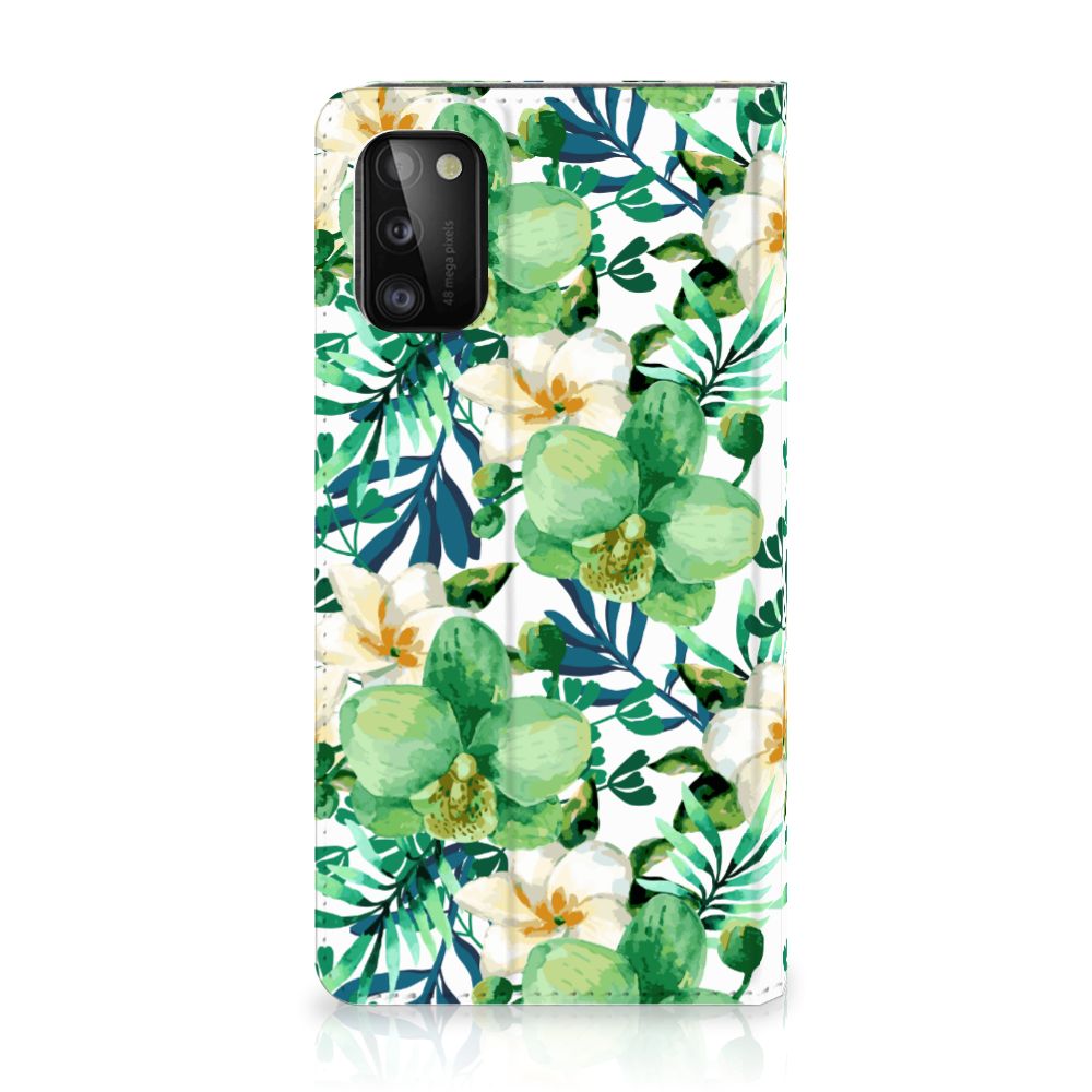 Samsung Galaxy A41 Smart Cover Orchidee Groen - B2C Telecom