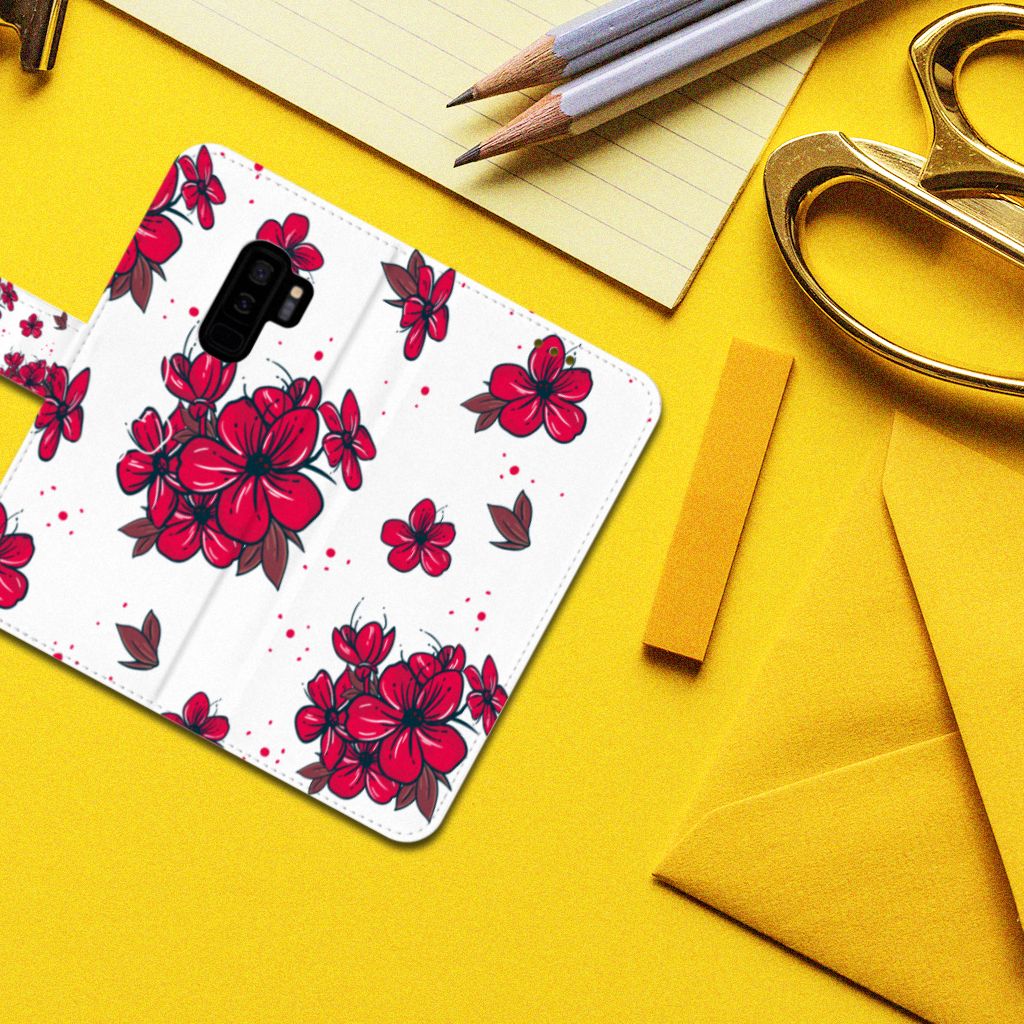 Samsung Galaxy S9 Plus Hoesje Blossom Red
