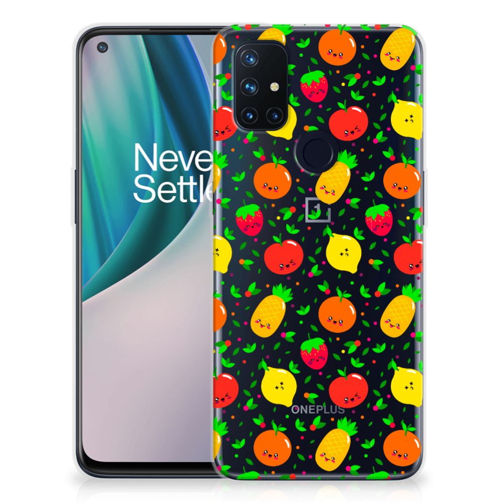 OnePlus Nord N10 5G Siliconen Case Fruits