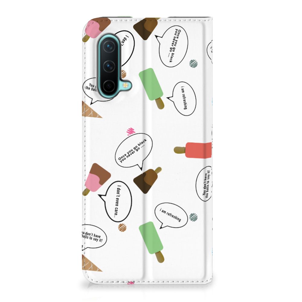 OnePlus Nord CE 5G Flip Style Cover IJsjes - B2C Telecom