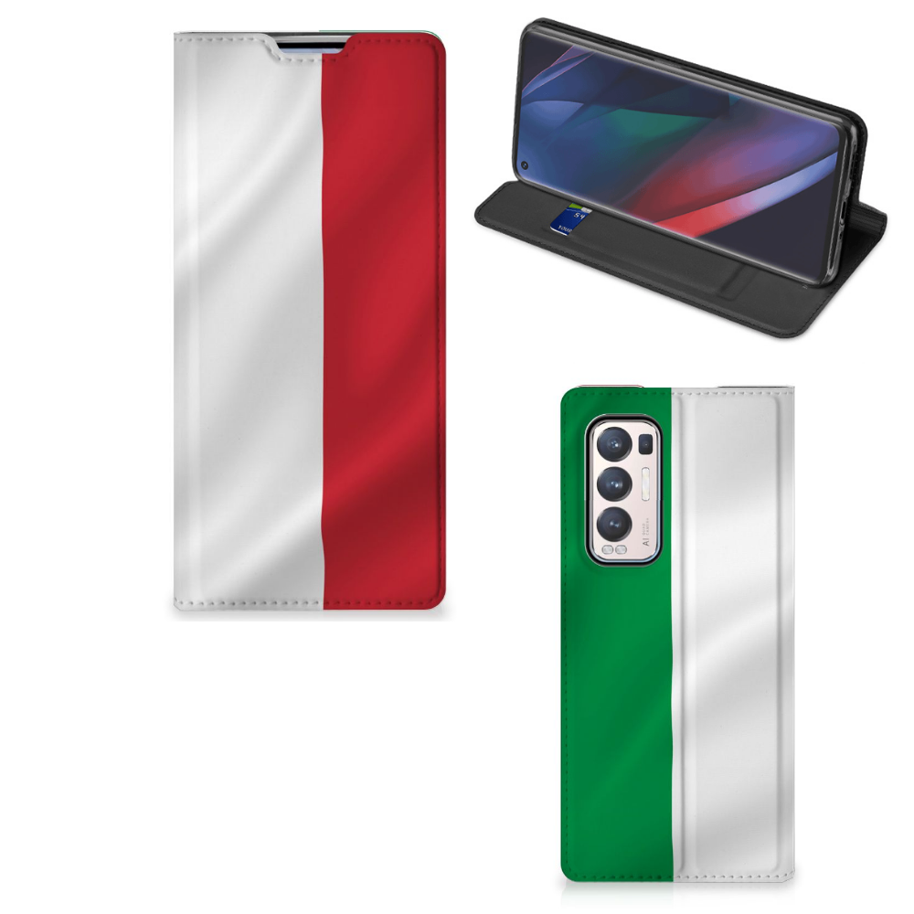 OPPO Find X3 Neo Standcase Italië - B2C Telecom