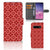 Samsung Galaxy S10 Telefoon Hoesje Batik Rood